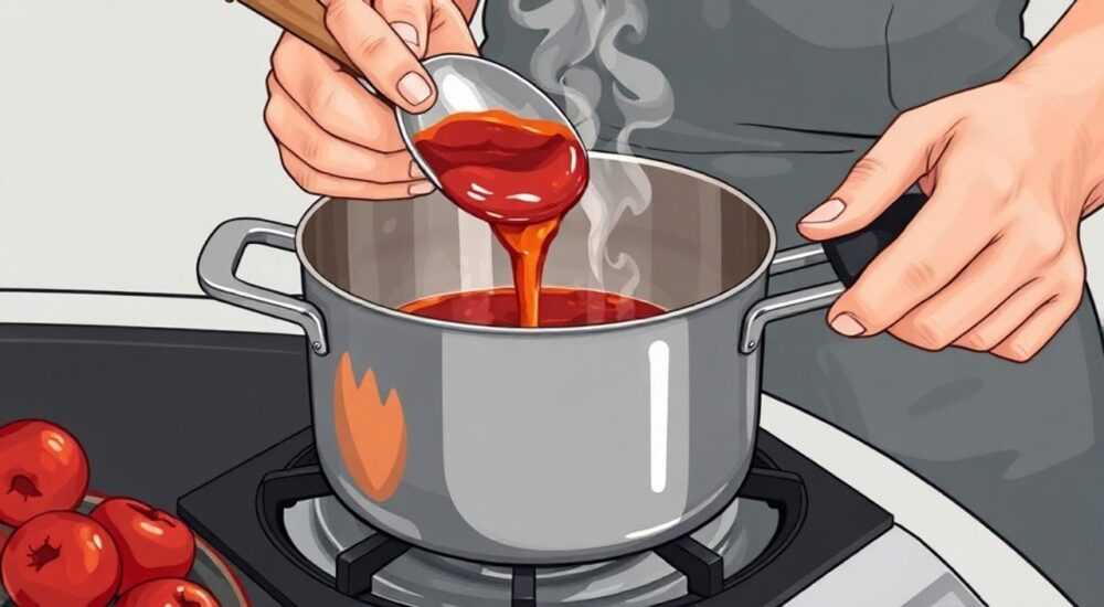 Как очистить кастрюлю от пригоревшего варенья