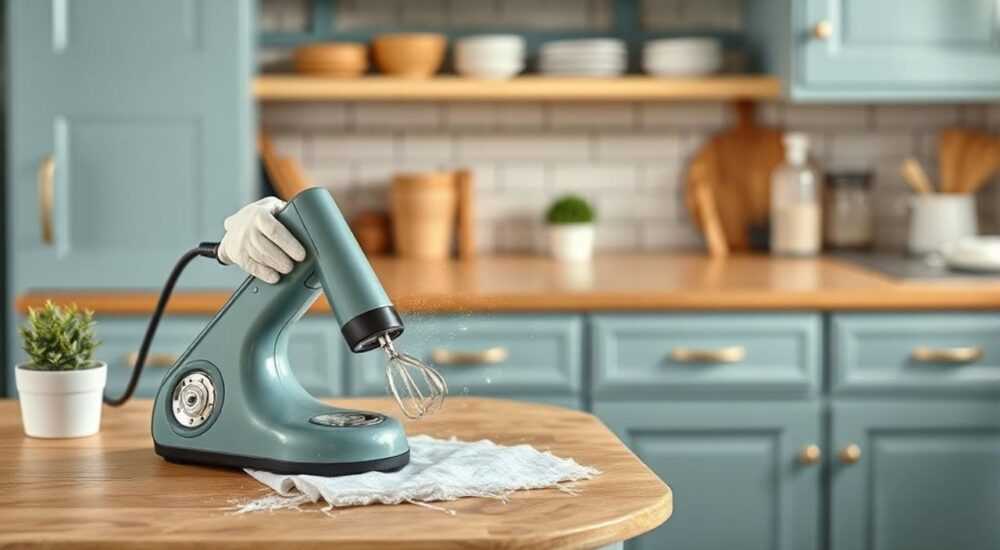 Как очистить кухонную мебель от жира