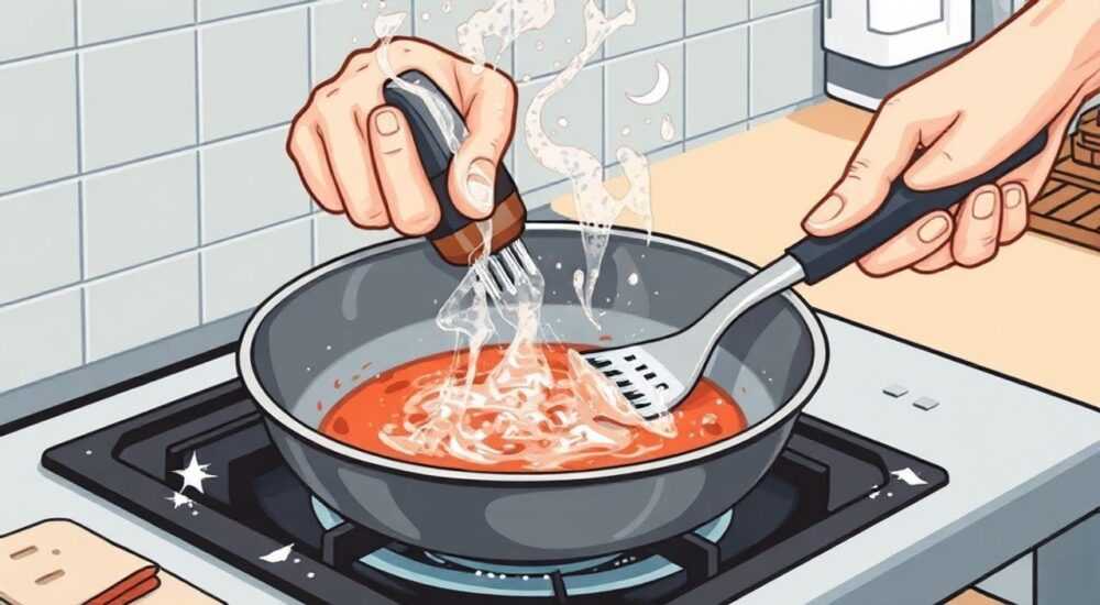 Как очистить от нагара сковороду