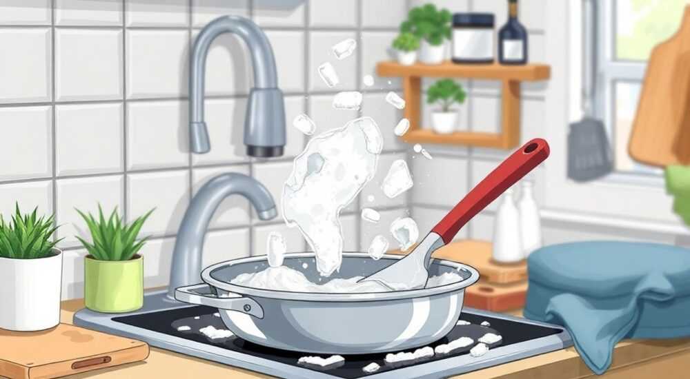 Как очистить сковороду от нагара снаружи и внутри в домашних условиях