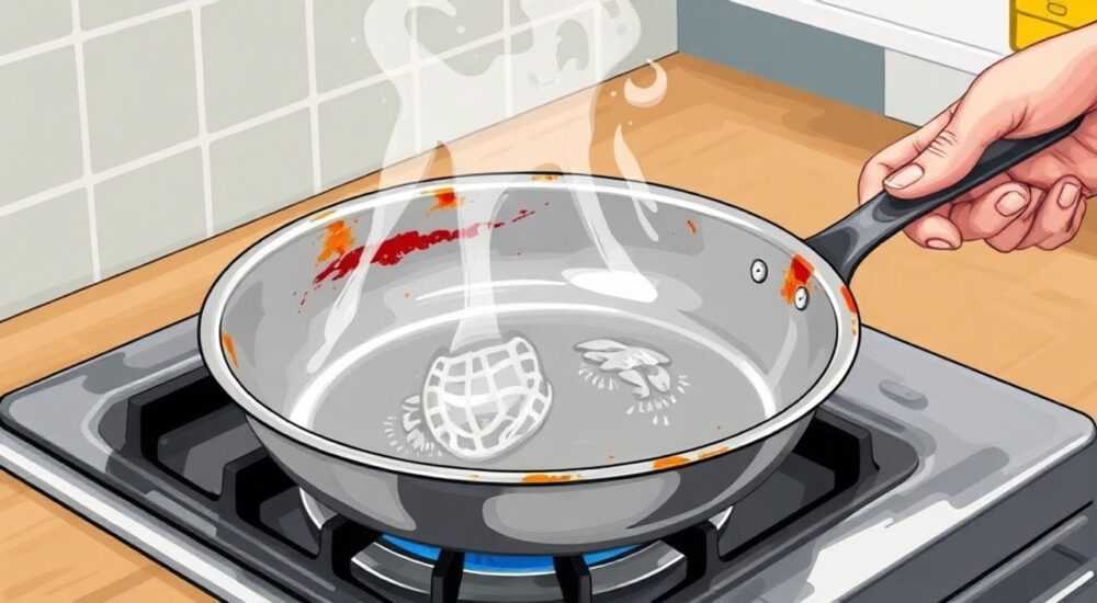 Как очистить сковороду от застарелого нагара в домашних условиях алюминиевую