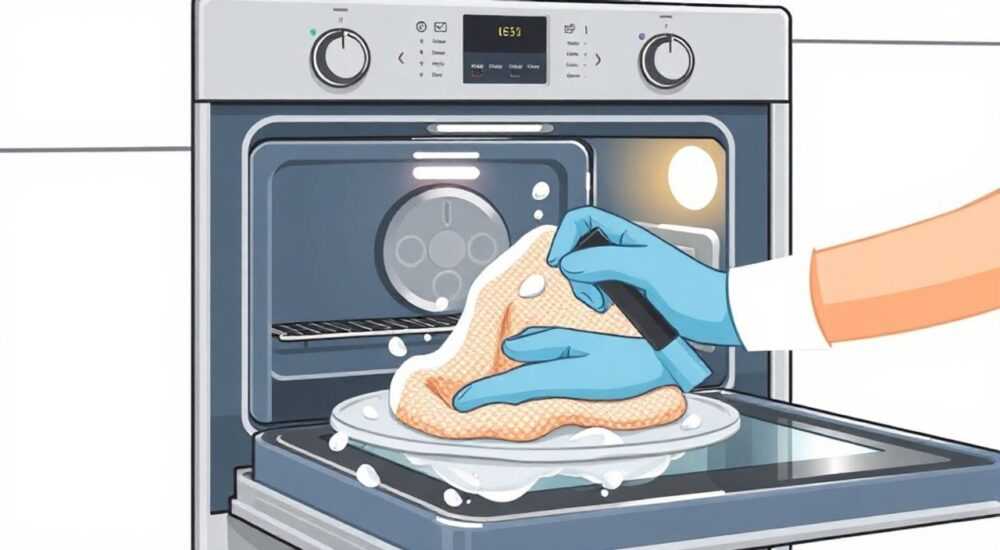 Как отмыть электродуховку