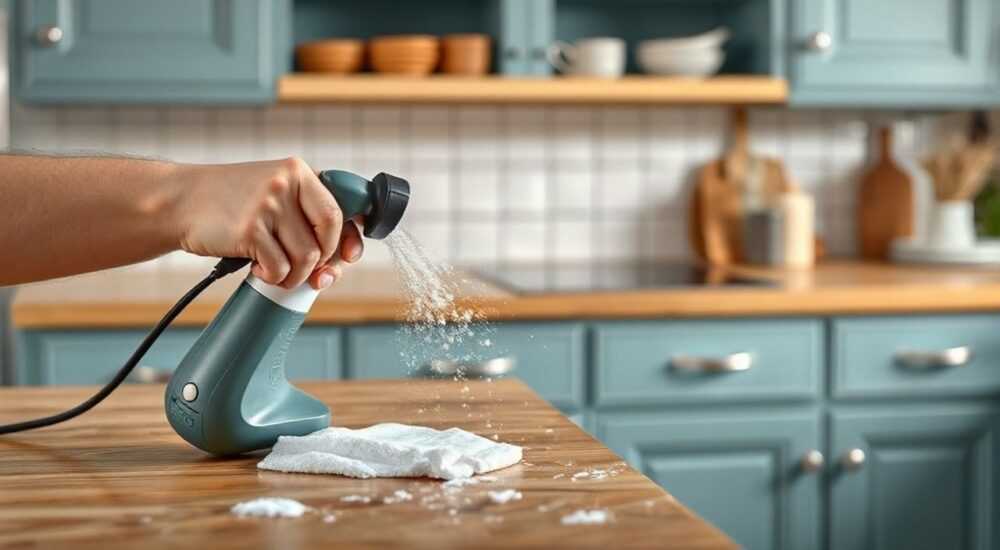 Как отмыть кухонную мебель от жира