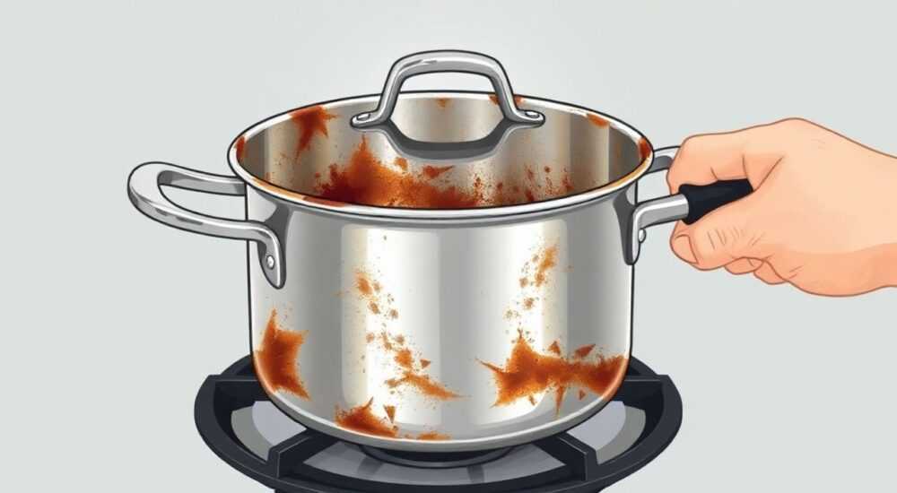 Как отмыть подгоревшую кастрюлю из нержавейки
