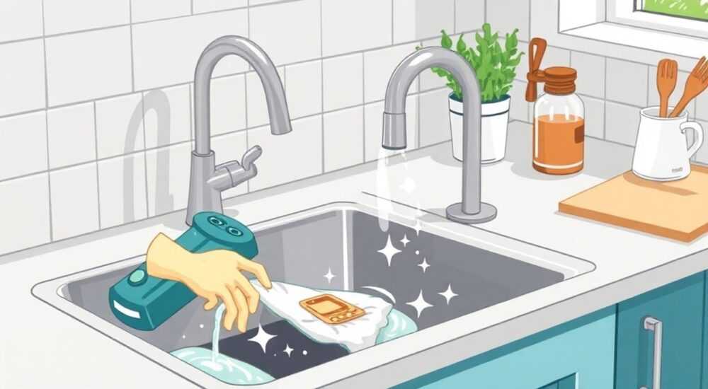 Как отмыть раковину на кухне