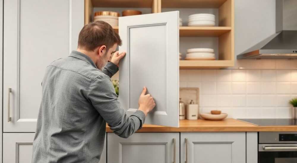 Как отрегулировать дверцы кухонных шкафов