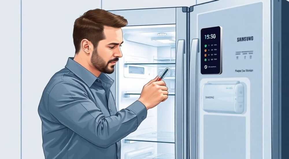 Как отрегулировать температуру в холодильнике самсунг