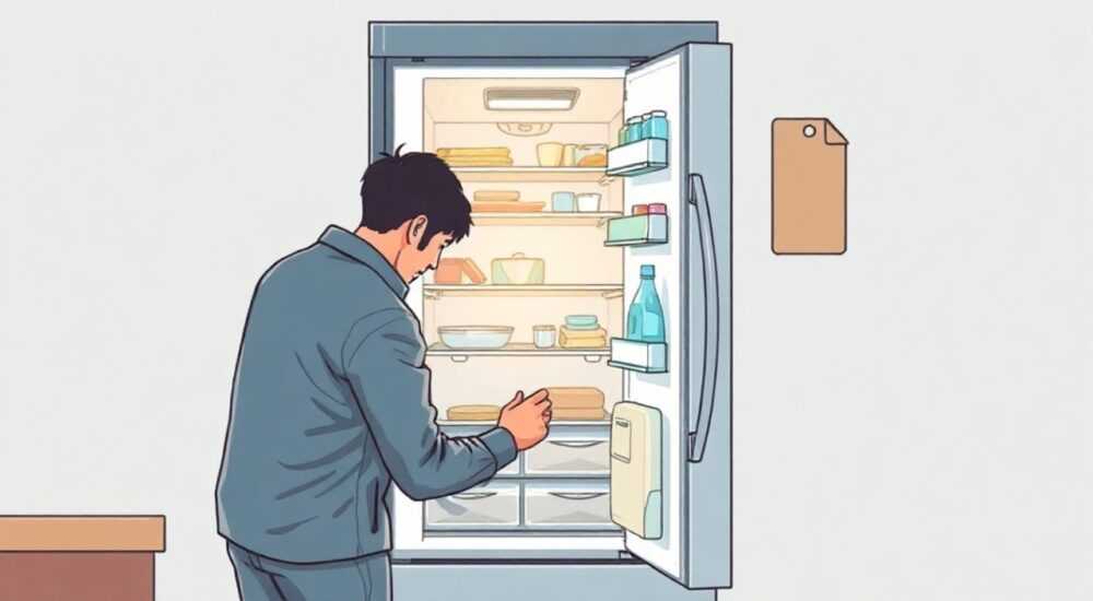 Как перенести дверь холодильника