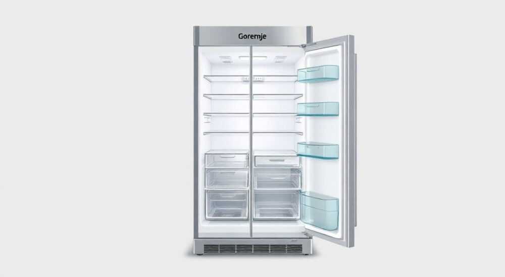 Как перевесить дверь на холодильнике gorenje