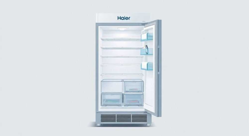 Как перевесить дверцы на холодильнике haier