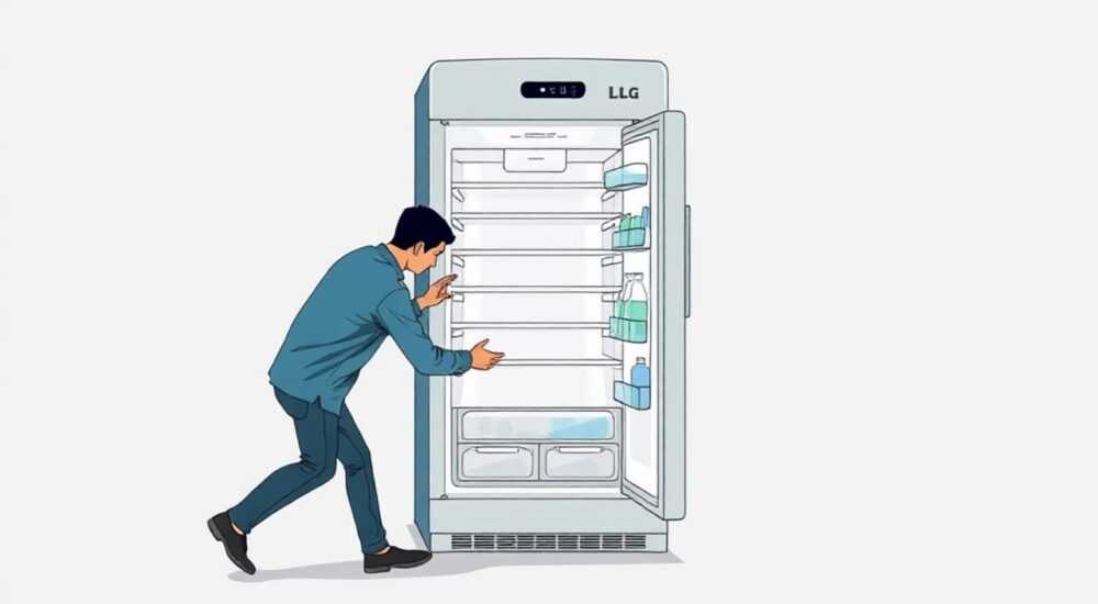 Как перевезти холодильник lg
