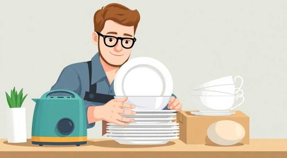 Как перевозить посуду при переезде