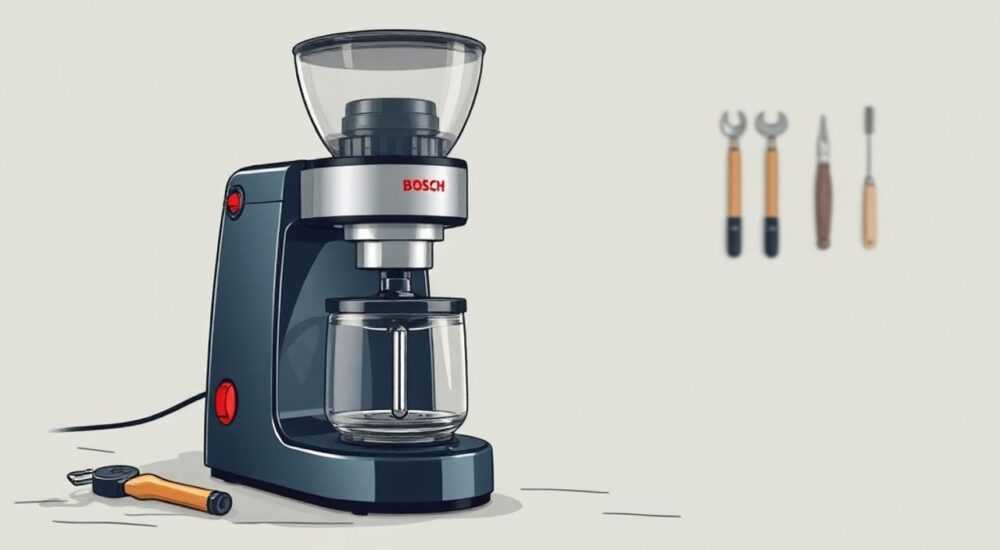 Как починить кофемолку bosch