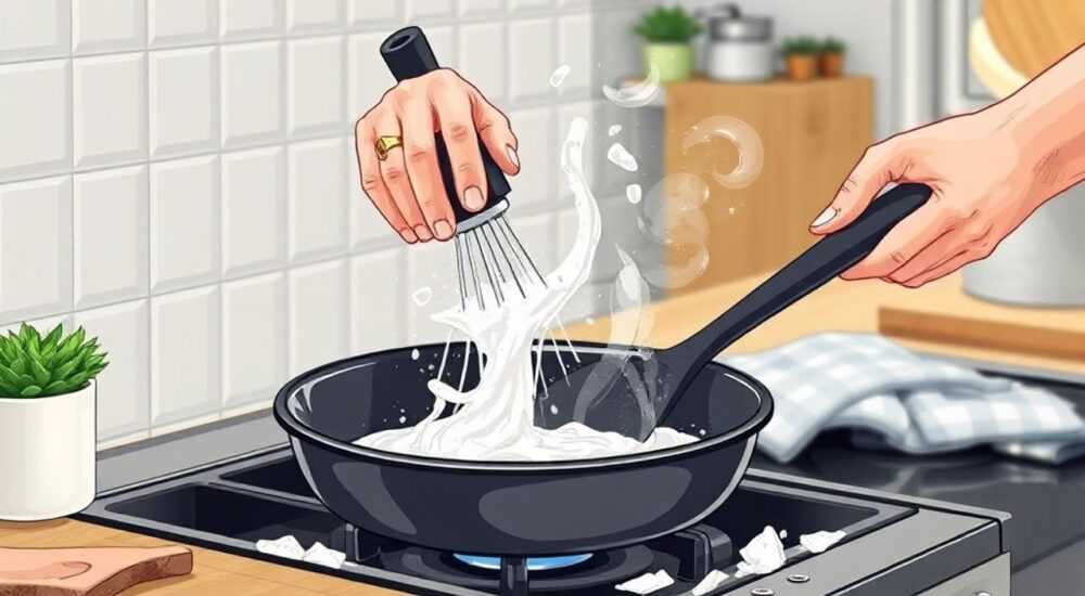 Как почистить чугунную сковороду от нагара в домашних условиях внутри