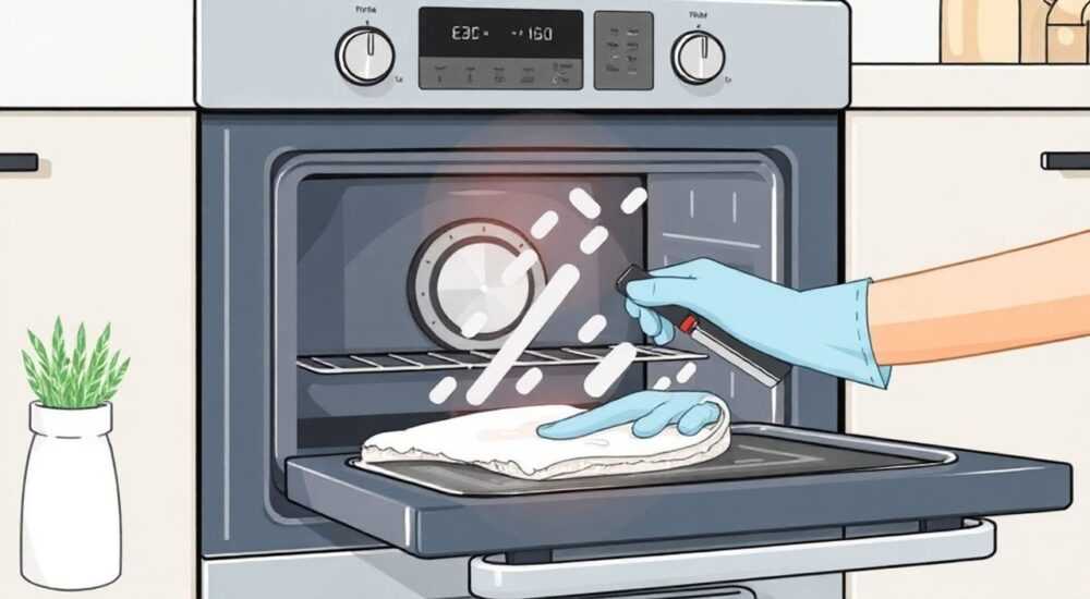 Как почистить электродуховку в домашних условиях