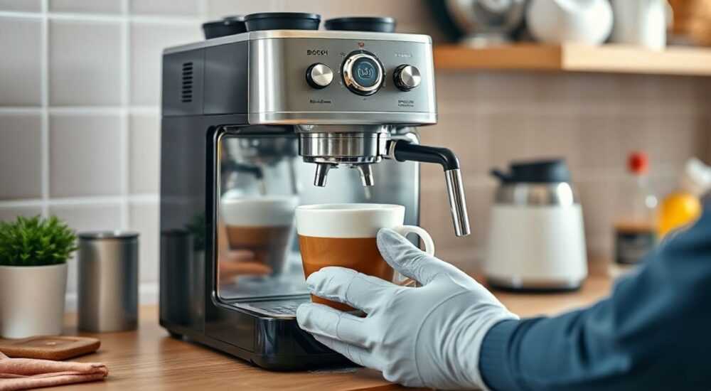 Как почистить кофемашину bosch