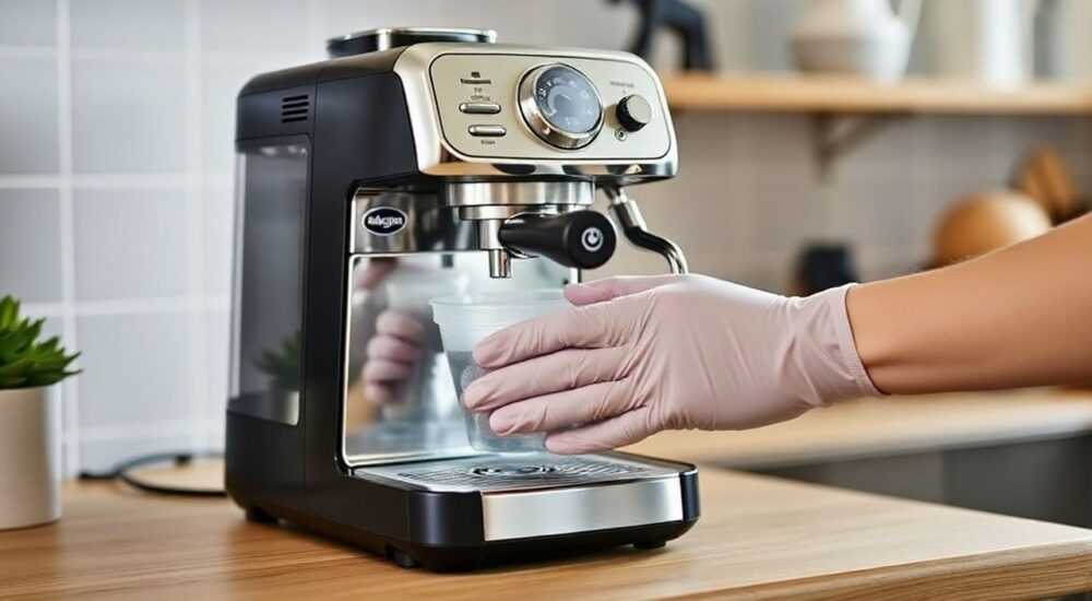 Как почистить кофемашину delonghi динамика