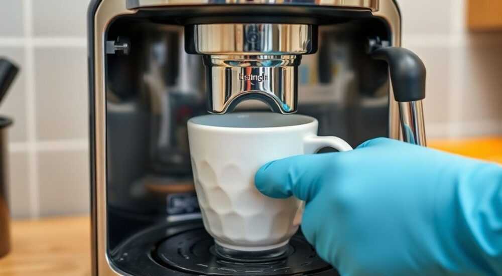 Как почистить кофемашину delonghi внутри