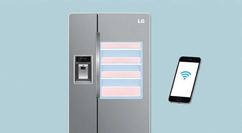 Как подключить холодильник lg к wifi через телефон