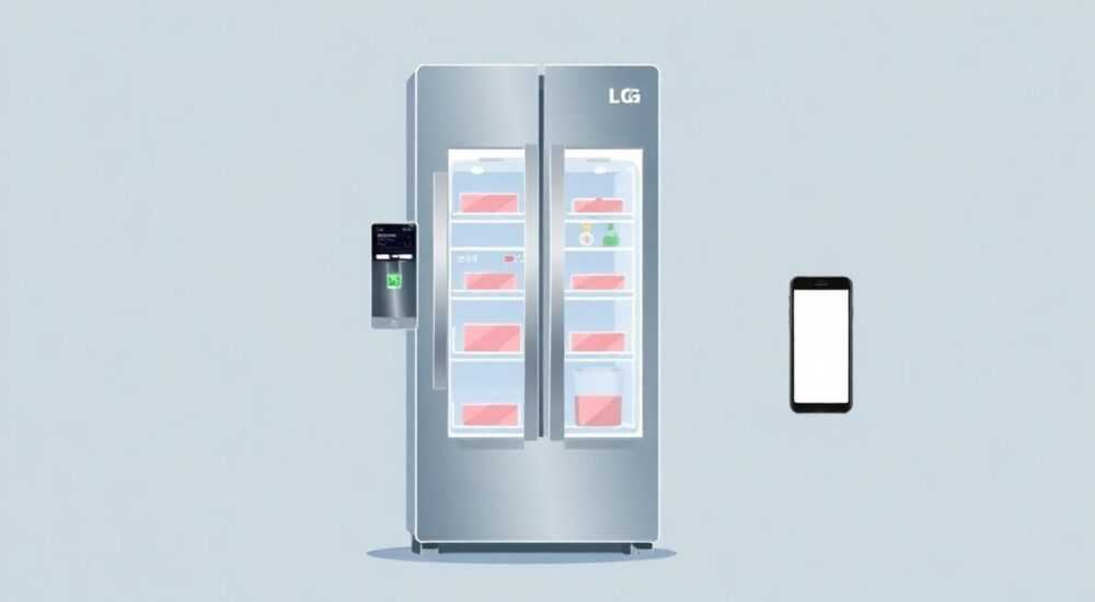 Как подключить lg холодильник к телефону