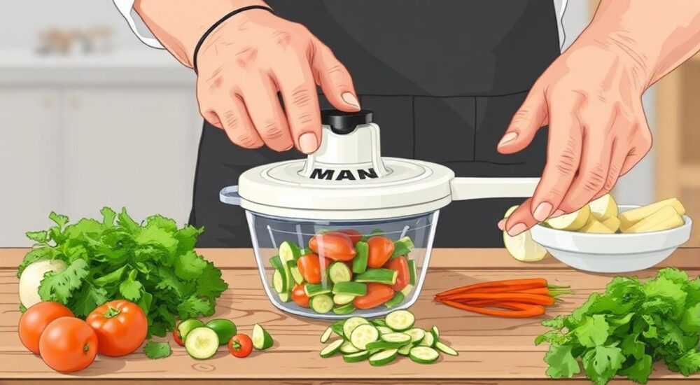Как пользоваться овощерезкой ручной