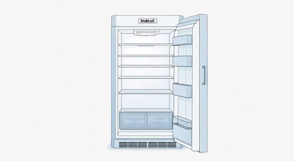 Как поменять дверь на холодильнике indesit
