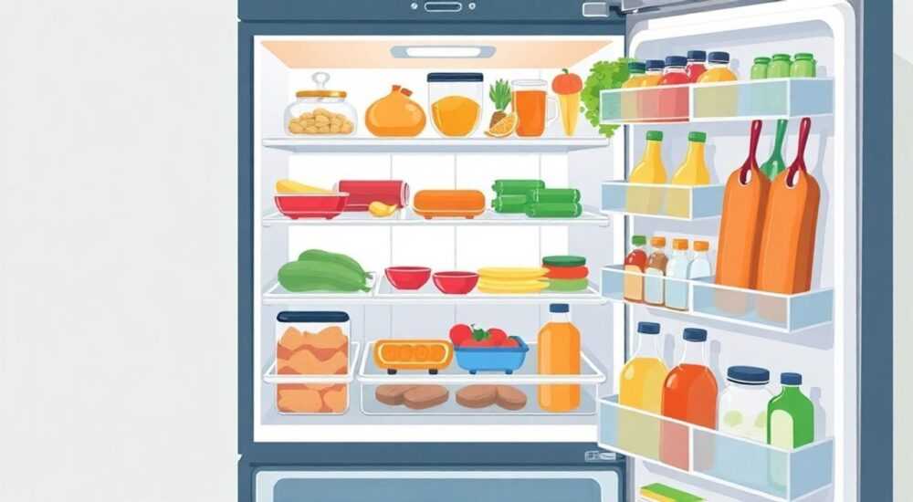 Как правильно заполнить холодильник продуктами