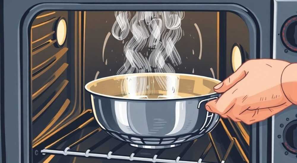 Как прокалить сковороду в духовке