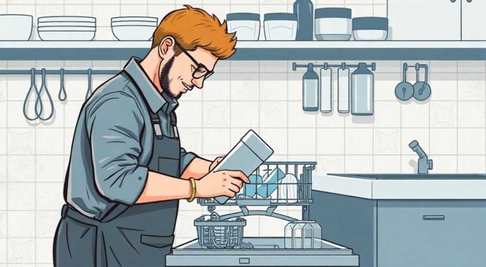 Как работает посуда моющая машина
