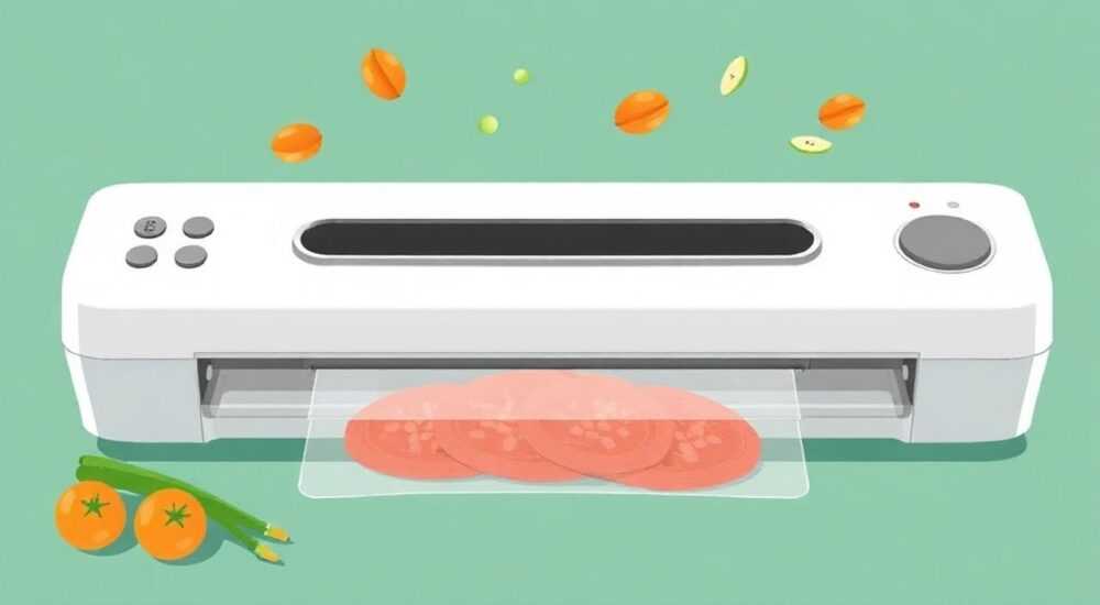 Как работает вакууматор для продуктов vacuum sealer