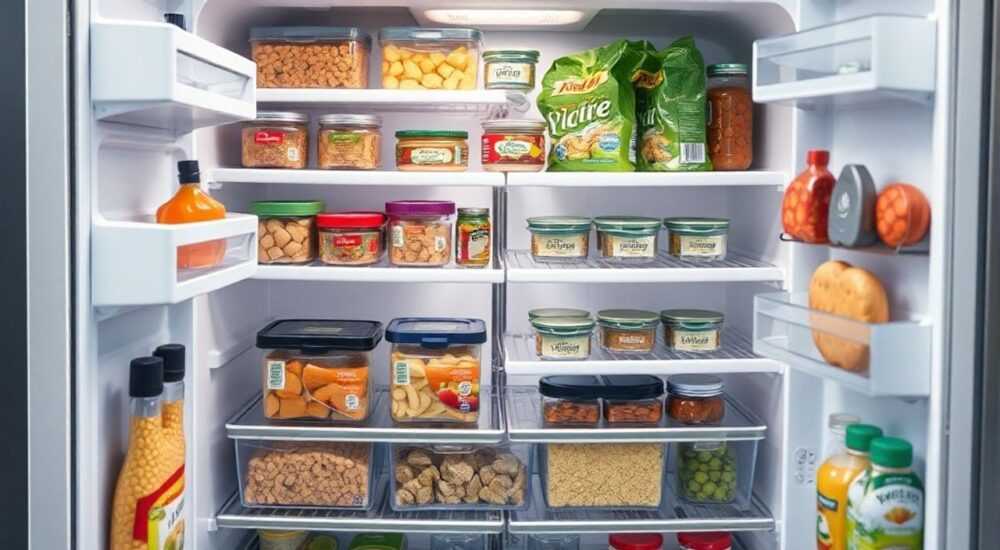 Как расставлять продукты в холодильнике