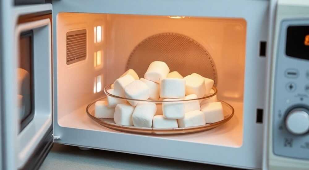 Как растопить маршмеллоу в микроволновке для куличей