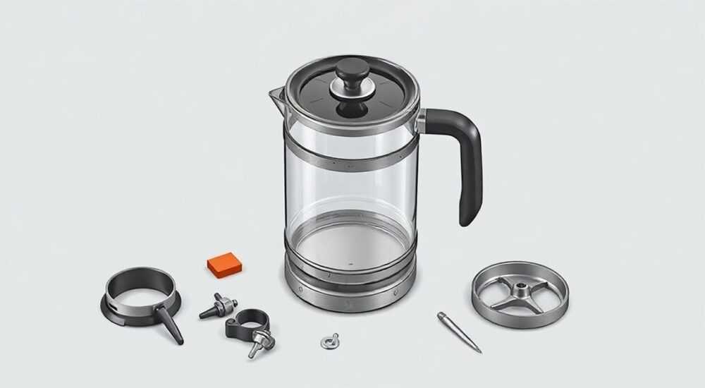 Как разобрать чайник skykettle