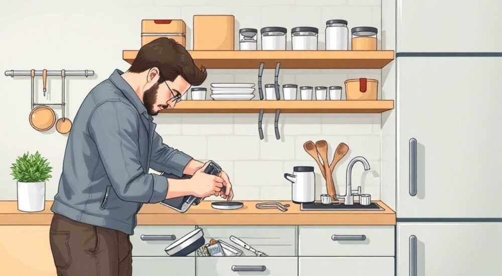 Как разобрать кухонный