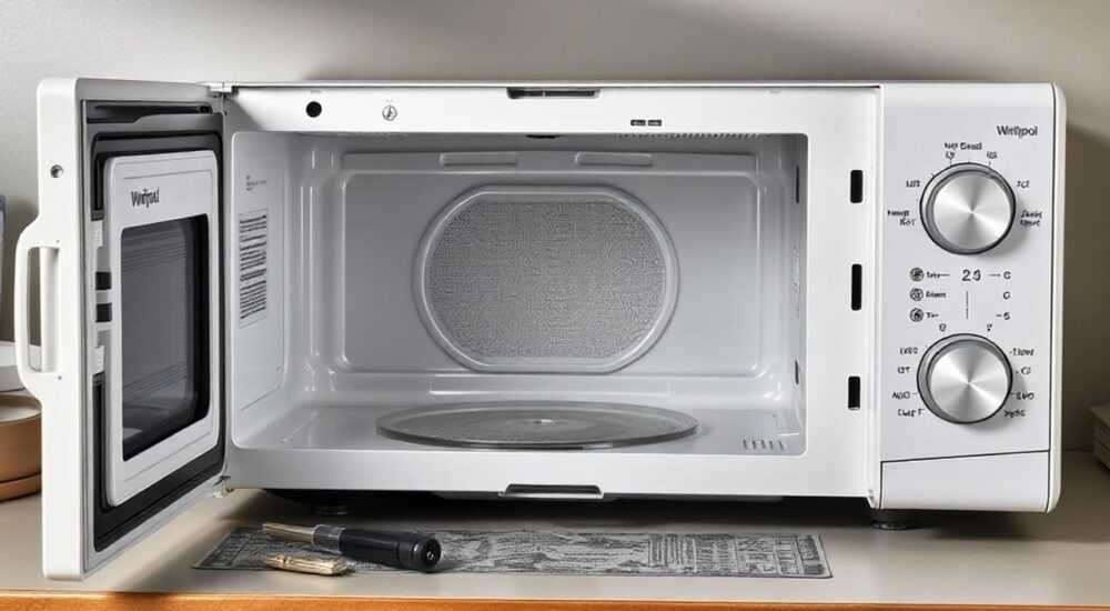 Как разобрать микроволновку whirlpool