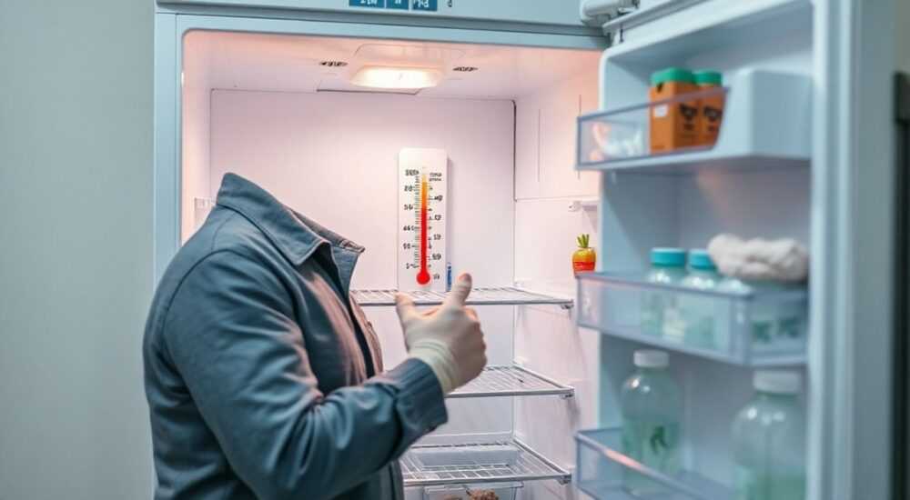 Как снизить температуру в холодильнике