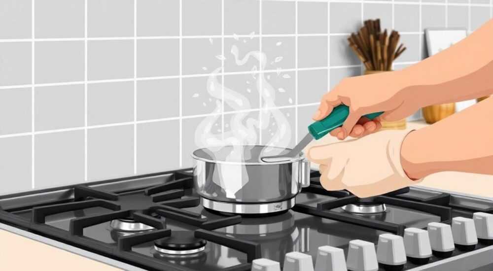 Как снять газовую варочную панель