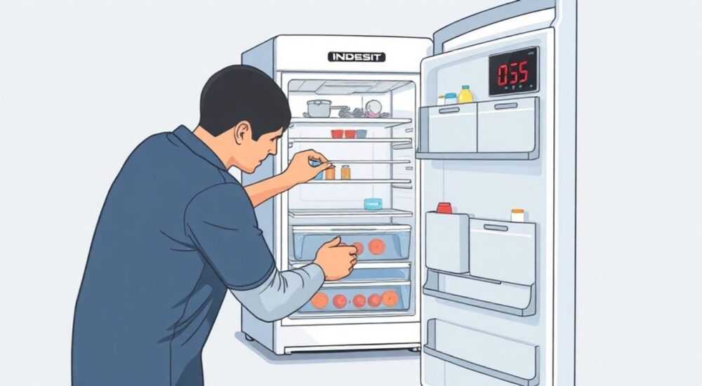 Как снять реле с холодильника indesit
