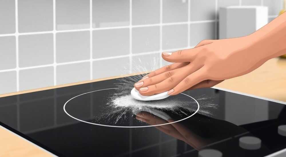 Как убрать царапины на индукционной плите