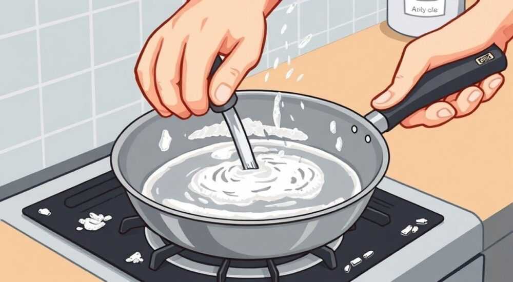 Как убрать застарелый нагар со сковороды