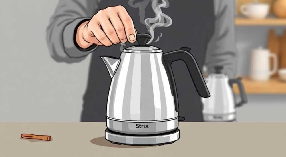 Как включить чайник strix