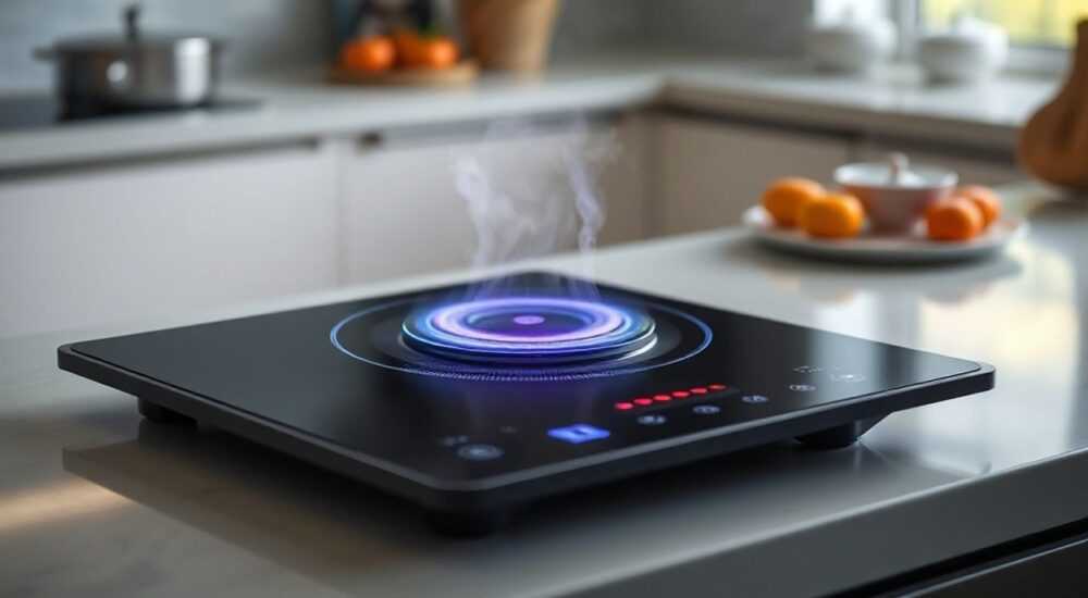 Как включить индукционную плиту galaxy
