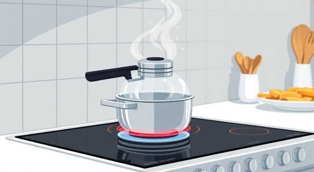 Как включить варочную панель midea