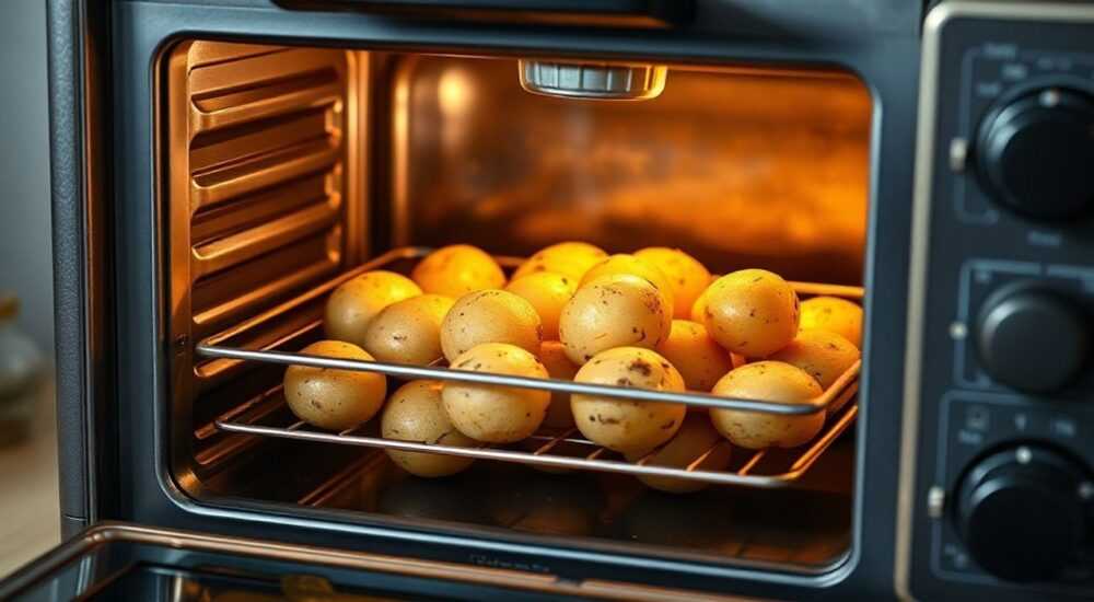 Как запечь картошку в электродуховке