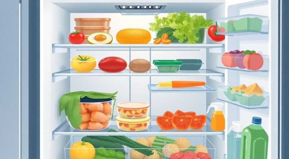 Какие продукты в холодильнике