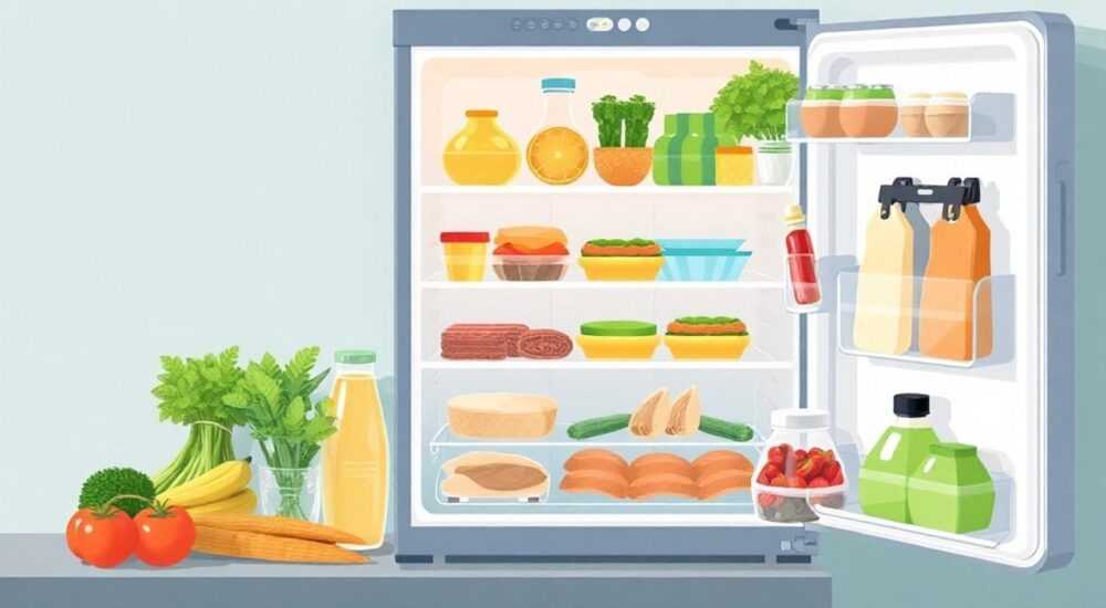Какие продукты всегда должны быть в холодильнике