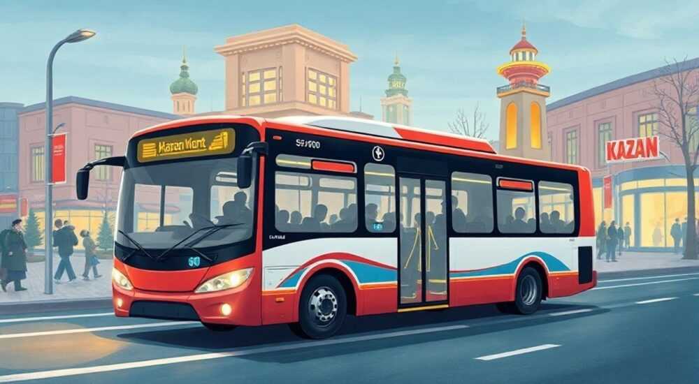 Какой автобус едет до казан молла