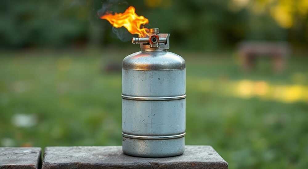 Какой газовый баллон для гриля