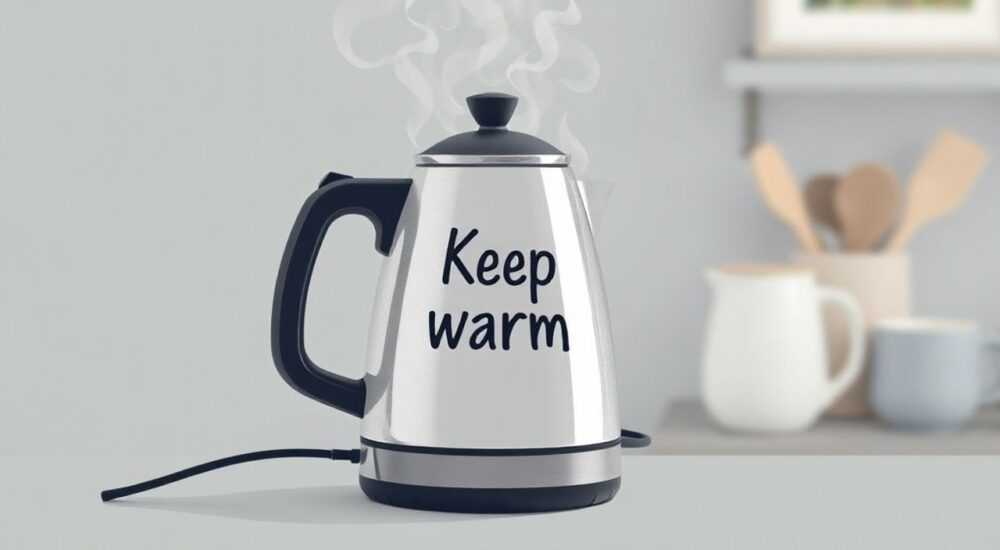 Keep warm на чайнике что это