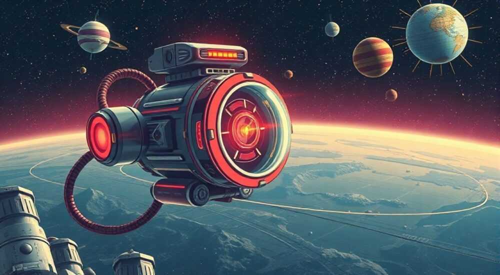 Космический ретро футуризм